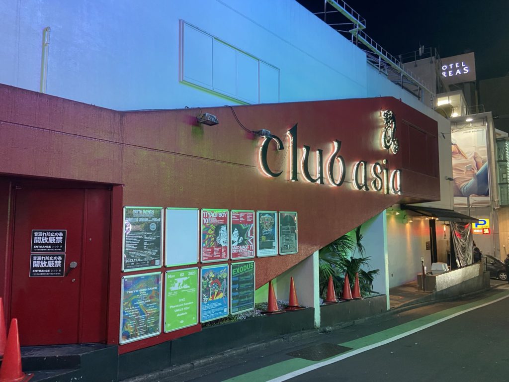 渋谷club asia